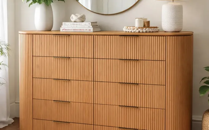 Restoration Hardware eight-drawer dresser, as photographed